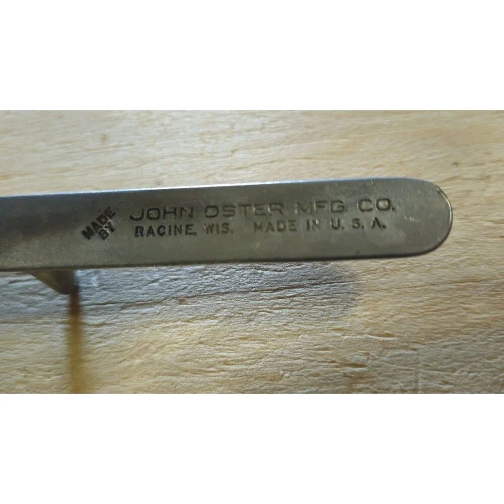 Vintage Oster Model 105 Hand Hair Clippers Antique Barber Tool Made in USA